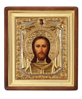Икона живописная в киоте 22х26 Спас Нерукотворный 236992
