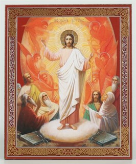 Икона живописная в киоте 18х24 част золочёная багетный подрамник и рубашка Спаситель 236982