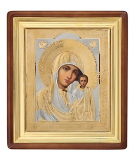 Икона живописная в киоте 18х24 Казанская Божья Матерь 236969