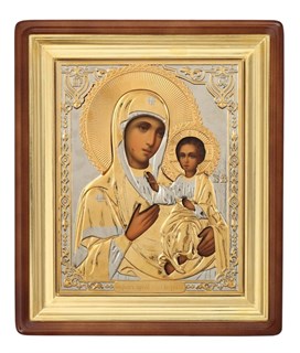Икона живописная в киоте 18х24 Иверская Божья Матерь 236968