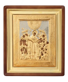 Икона живописная в киоте 18х24 Всех скорбящих радость 236957