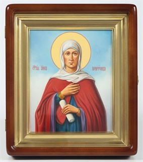 Икона живописная в киоте 18х24 Анна Пророчица 236930