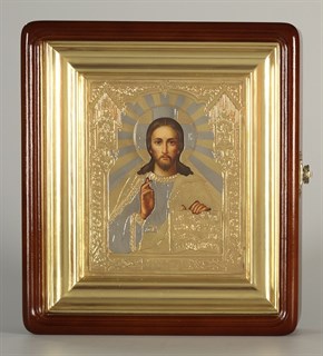 Икона живописная в киоте 15х18 Спаситель 236928