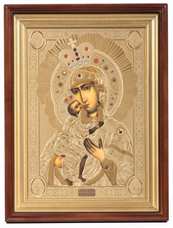 Икона в киоте 24х30 конгрев Феодоровская Божья Матерь 236404