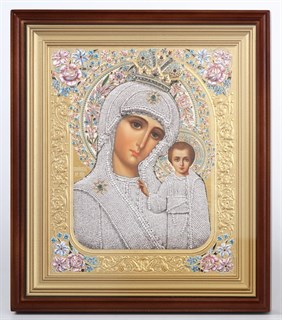 Икона в киоте 24х30 конгрев Казанская Божья Матерь 236382