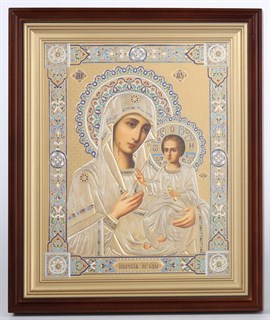 Икона в киоте 24х30 конгрев Иверская Божья Матерь 236379