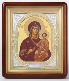 Икона в киоте 18х24 фигурный риза-рамка Смоленская Божья Матерь 236269