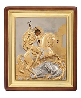 Икона живописная в киоте 18х24 Георгий Победоносец 236943