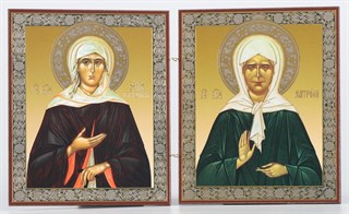 Икона в киоте 11х13 фигурный Пантелеимон 235830