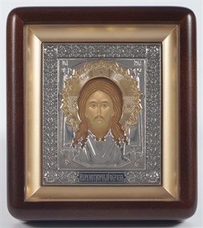 Икона в киоте 11х13 фигурный Спас Нерукотворный 235835