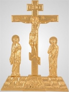 Крест Голгофа №3 золочение 218903