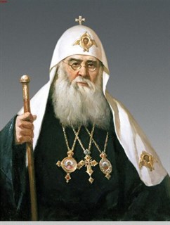 Портрет в багете 50х60 Патриарх Сергий 218973