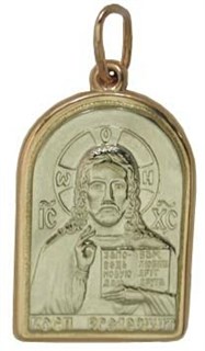 Иконка из золота без вставок 240906