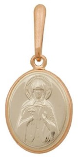 Иконка из золота без вставок 240907