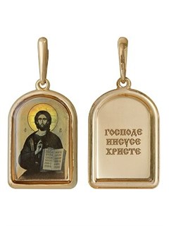 Образок золотой Господь Вседержитель 241274