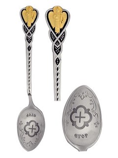 Ложка серебряная именная Егор 241290