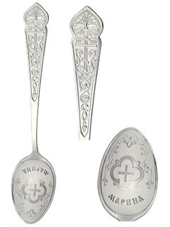 Ложка серебряная именная Великомученица Марина 241456
