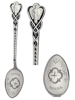 Ложка серебряная именная Ирина 241483