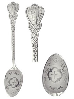Ложка серебряная именная Святая Мученица Лариса 241561