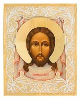 Икона Спас нерукотворный ювелирная 241682