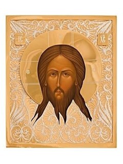 Икона Господь Вседержитель серебряная ювелирная 241727