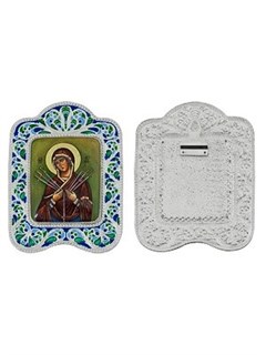 Икона Умягчение Злых Сердец серебряная 241770