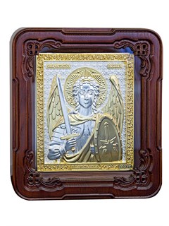 Икона Архангела Михаила серебрянная ювелирная 241794