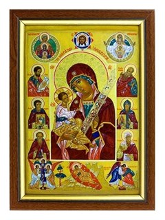 Икона Святой образ Лествица серебряная ювелирная 241891