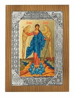 Икона Ангела Хранителя серебряная 241903