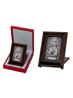 Икона Матроны Московской серебряная ювелирная 241914