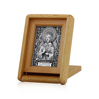 Икона Матроны Московской серебряная ювелирная 241925