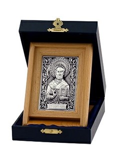 Икона Николай Чудотворец ювелирная серебряная 241926