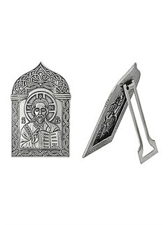 Икона Господь Вседержитель серебряная ювелирная 241947