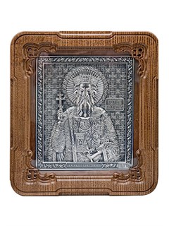 Икона Владимира Равноапостольного серебряная ювелирная 241955