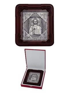 Икона Господь Вседержитель серебряная ювелирная 242333