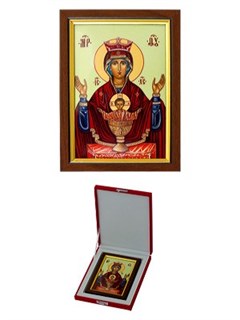 Икона Неупиваемая Чаша серебряная ювелирная 242335