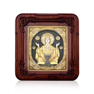 Икона Неупиваемая Чаша серебряная ювелирная 242474