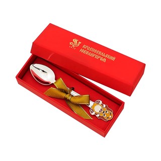Ложка серебряная на первый зуб 242581