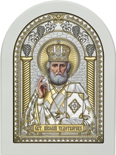 {{photo.Alt || photo.Description || 'Икона серебряная Святителя Николая Чудотворца на белом дереве освященная'}}