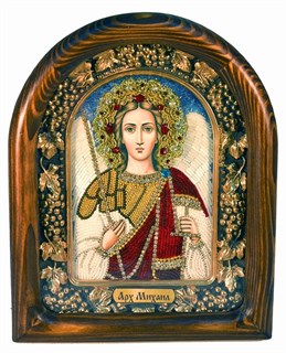 Икона Архангел Михаил бисер 243735