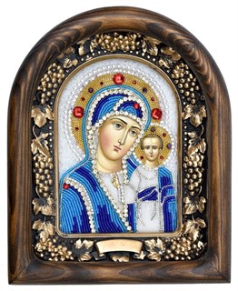 Икона Пресвятая Богородица Казанская бисер 243754