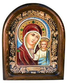 Икона Пресвятая Богородица Казанская бисер 243758
