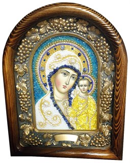 Икона Пресвятая Богородица Казанская бисер 243764