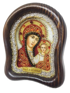 Икона Пресвятая Богородица Казанская бисер 243802