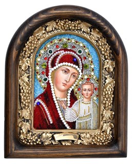 Икона Пресвятая Богородица Казанская бисер 243828