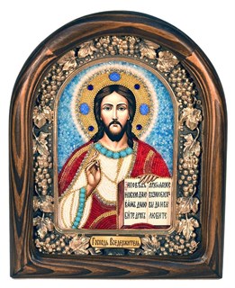 Икона Господь Вседержитель бисер 243842
