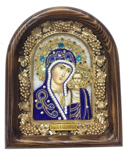 Икона Пресвятая Богородица Казанская бисер 243854