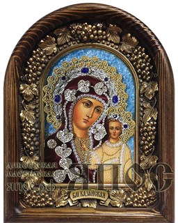 Икона Пресвятая Богородица Казанская бисер 243855