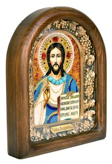 Икона Господь Вседержитель бисер 243867
