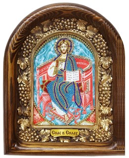 Икона Спас в силах бисер 243913